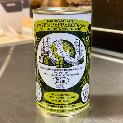 Madagascar Green Peppercorns 212ml