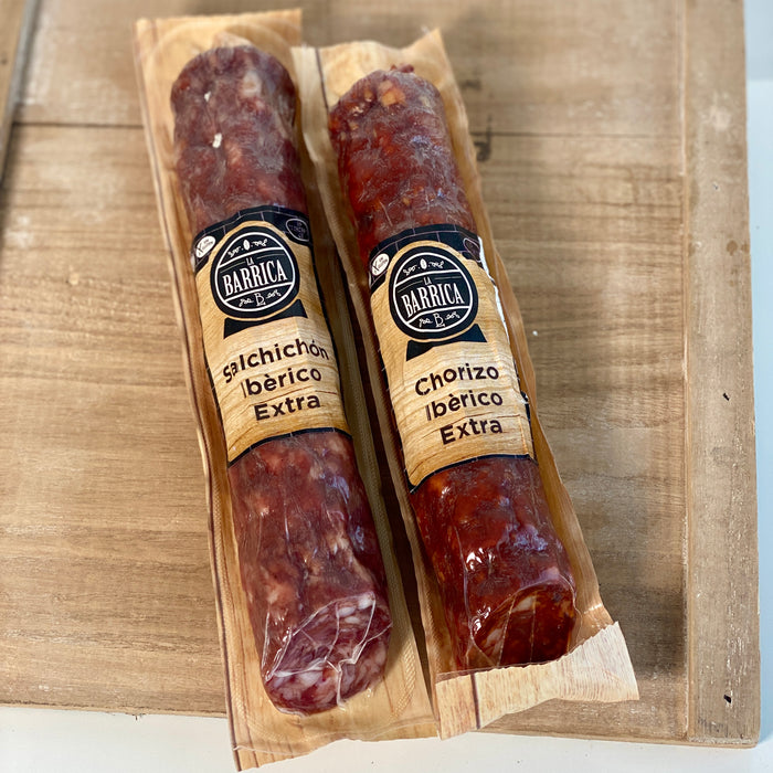 La Barrica cured Salchichon and Chorizo 250g