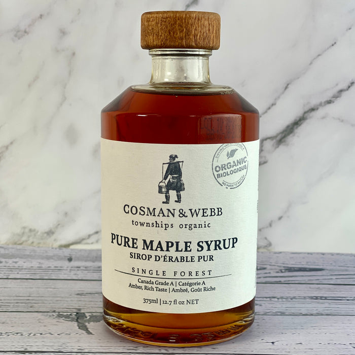 Cosman & Webb Pure Organic Maple Syrup 375ml