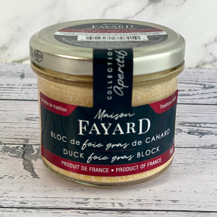 Maison Fayard Bloc de Foie Gras Duck 90g Jar